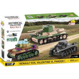 renault r35 - valentine ix - panzer i