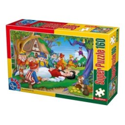 Puzzle Alba ca Zapada 160 piese D-Toys