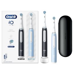 Oral B iO Series 3 Duo ( Black/Ice Blue )