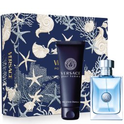 Versace Versace Pour Homme Set Apa de toaleta 100 ml + Gel de dus 150 ml Barbati