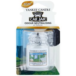 Yankee Candle Ultimate Car Jar Clean Cotton 1 pc