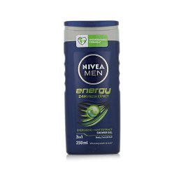 Nivea Men Energy Gel de dus Body & Hair 250 ml (Barbati)