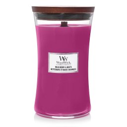 WoodWick Large Hourglass Candles Scented Candle Wild Berry & Beets 609,5 g