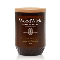 WoodWick ReNew Collection Scented candle Ginger & Turmeric 368 g