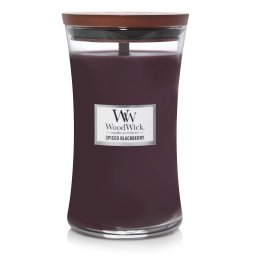 WoodWick Large Hourglass Candles Scented Candle Spiced Blackberry 609,5 g