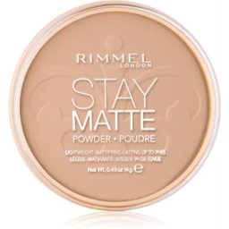 Rimmel London Stay Matte Long Lasting Pressed Powder (001 Transparent) 14 g