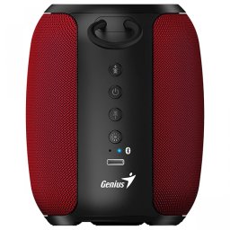 BOXA GENIUS PORTABILA, RMS: 5W, Bluetooth, red, #SP-915BT, 31730052403 (timbru verde 0.8 lei)