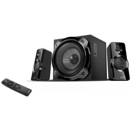 BOXE GENIUS 2.1, RMS: 50W (2 x 12.5W + 1 x 25W), Bluetooth, black, SW-2.1 1850BT 31730050401 (timbru verde 11.00 lei)