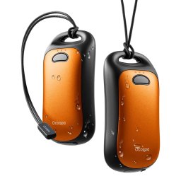 Incalzitoare de maini Ocoopa UT4 Urban (UT3061-BK) - USB-C, IP45, Adjustable Heat, Magnetic, with Strap, 2x 3000mAh - Black
