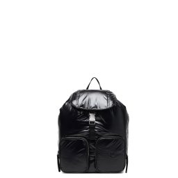 CALVIN KLEIN Backpack Pocket Nylon Flap LV04F3406G UB1 black
