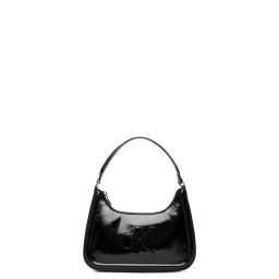 CALVIN KLEIN Geantă mică Bold Ck Metallic Shoulder LV04F3332G UB1 black