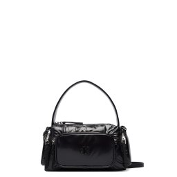 CALVIN KLEIN Geantă mică Pocket Shiny Nylon Small LV04F3405G UB1 black