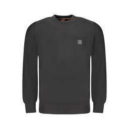 Pulover negru HUGO BOSS pentru bărbați