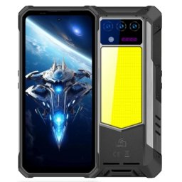 Telefon Mobil Oukitel WP100 Titan, Proiector video, 5G, 6.8 FHD+, Android 14, 16GB RAM, 512GB ROM, 20MP Night Vision, 200MP + 32MP, MediaTek Dimensity 7300, 33000mAh, 66W, Dual SIM