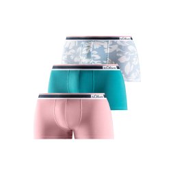s.Oliver Boxeri cyan / albastru deschis / roz pal / negru