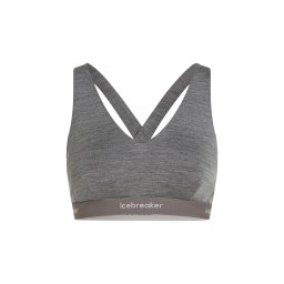 ICEBREAKER Sutien sport gri