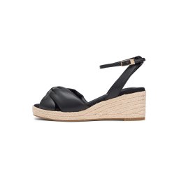 TOMMY HILFIGER Sandale cu baretă negru