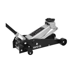 Yato - YT-17213 - Cric auto hidraulic tip crocodil, 500 mm, 3 T, roti de transport, actionare cu pedala