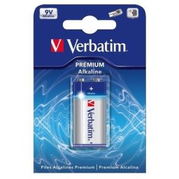 Baterie Verbatim Premium 9V LR61, blister
