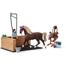 Schleich Horse Club 42438 Washing Area with Emily & Luna