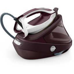 Fier de calcat Pro Express Ultimate GV9721E0, 3000W, 600g/min, 1200ml, talpa Durilium, Visiniu-Alb