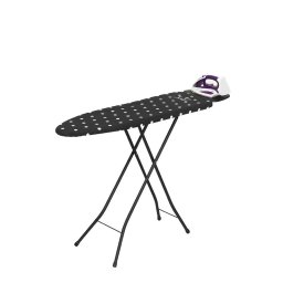 Masa de calcat HPLA8100, 110 x 32 cm, Negru/Alb