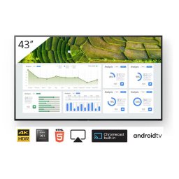 Ecran profesional FW-43BZ30L 43" (109cm), UHD negru