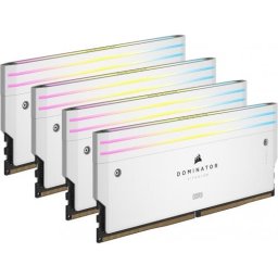 Memorie Dominator Titanium RGB White 64GB DDR5 6000MHz CL 36 Quad Channel