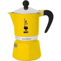 Espressoare pentru aragaz Coffee maker BIALETTI RAINBOW 6TZ 300 ml Yellow