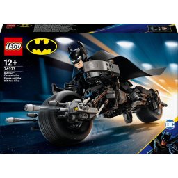 DC - Figurina de constructie Batman si motocicleta Bat-Pod, 713 piese