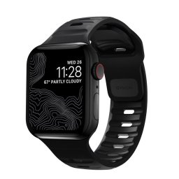 Nomad Sport Strap M/L, black - Apple Watch Ultra 2/1 (49mm) 9/8/7 (45mm)/6/SE/5/4 (44mm)/3/2/1(42mm)
