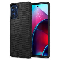 Husa Spigen Liquid Air, black - Motorola Moto G Stylus 2022