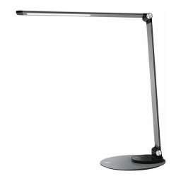 Lampa de birou cu LED TaoTronics TT-DL22, 10W, 550 lm, 6 Niveluri de Luminozitate, Incarcare USB, Control Touch Negru