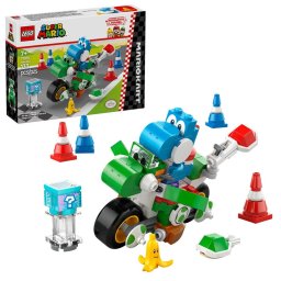 Super Mario™ Mario Kart™ Yoshi Bike – 133 piese, 7+ ani
