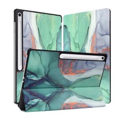 Husa pentru Samsung Galaxy Tab S10 FE Plus - Techsuit FoldPro - Green Time