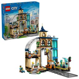 City Central Train Station ™ 60469 752piese, 7+ ani