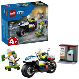 City Police Motorcycle Chase ™ 60455 – 55 piese, 4+ ani