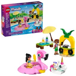 Friends Petrecere la piscină cu unicornul și flamingo – 99 piese, 5+ ani