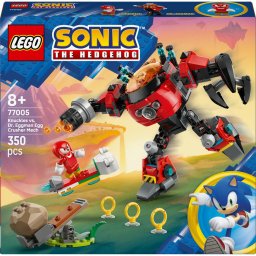 LEGO 77005 Sonic the Hedgehog Knuckles vs. Dr. Eggman's Egg Crusher Mech, construction toy
