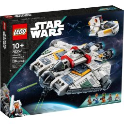 STAR WARS 75357 Ghost and Phantom II 1394 piese 10ani+