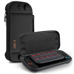 Husa Tech Protect Slim Pouch Nintendo Switch 2 Compact Negru