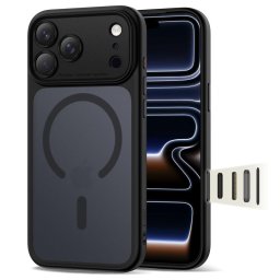 Husa Tech-Protect Tech Protect Magpeak MagSafe CC finisaj mat compatibilă MagSafe neagră - Husă telefon - compatibil cu Apple iPhone 17 Pro Max - MagSafe