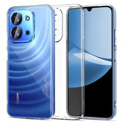 Husa Husă Tech-Protect FlexAir pentru Xiaomi Redmi 15C 173 mm / Poco C85 173 mm, slim și flexibilă, transparentă