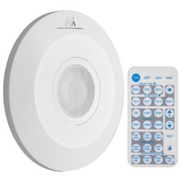 Senzor de mișcare PIR, infraroșu, cu telecomandă, MCE467