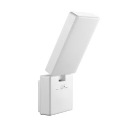 Lampă LED de exterior Maclean MCE514 W, albă, pentru grădină, verandă, terasă, 10 W, 700 lm, IP65, alb neutru, 4000 K, rezistentă la intemperii, înclinabilă, rotativă, unghi reglabil