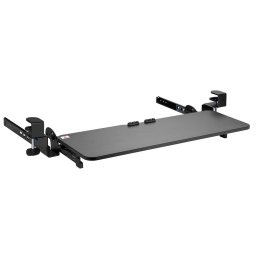 Maclean suport de tastatură sub birou, reglabil, 5kg max, 67x24cm, MC-462