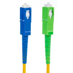Cablu fibra optica Patchcord SC/APC-SC/UPC Maclean MCTV-402, 3 m, multicolor