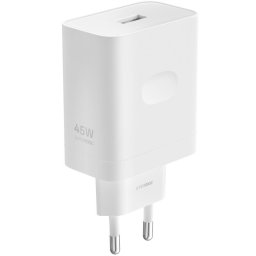 Incarcator de retea 45W SuperVOOC Wall Charger USB-A 4.1A, 1 x USB-A, Alb