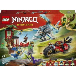 NINJAGO 71857-Ninja Vehicle Battle at the Tree House, 642 piese