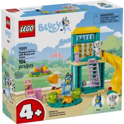 LEGO® Bluey 11201 - Distractie la locul de joaca cu Blue si Chloe